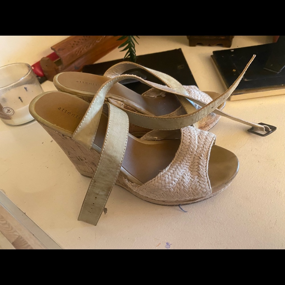 Cork 4” summer sandals Beige